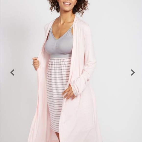 Women's Pink Robe - Picture 3 of 3